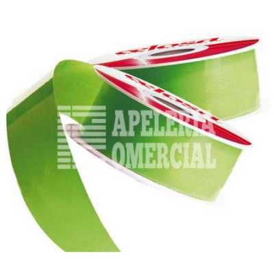 MERCERIA LISTON CELOSA LISO #9 C. VERDE L.